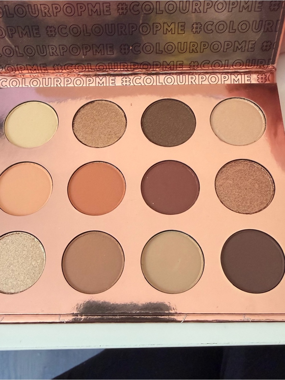 ColourPop Double Entendre Neutral Eyeshadow Palette - Warm Brown & Bronze Shades